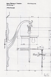 Lampe Nachbau 1910 2